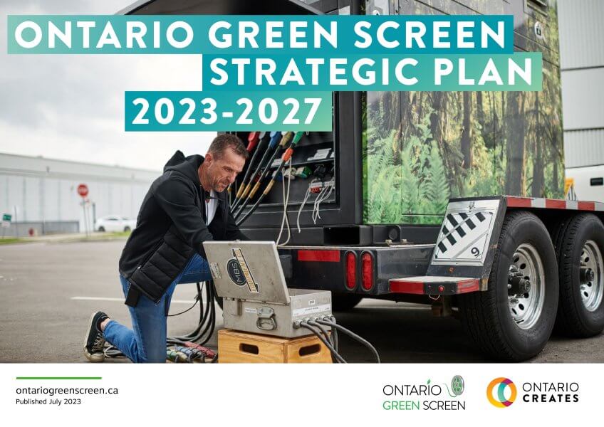 Ontario Green Screen Strategic Plan 2023-2027